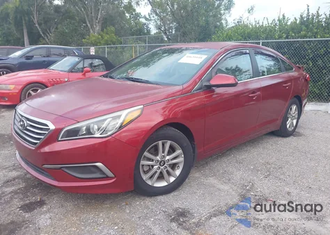 2016 Hyundai Sonata Se z USA, uszkodzony, nr VIN 5NPE24AF8GH414991
